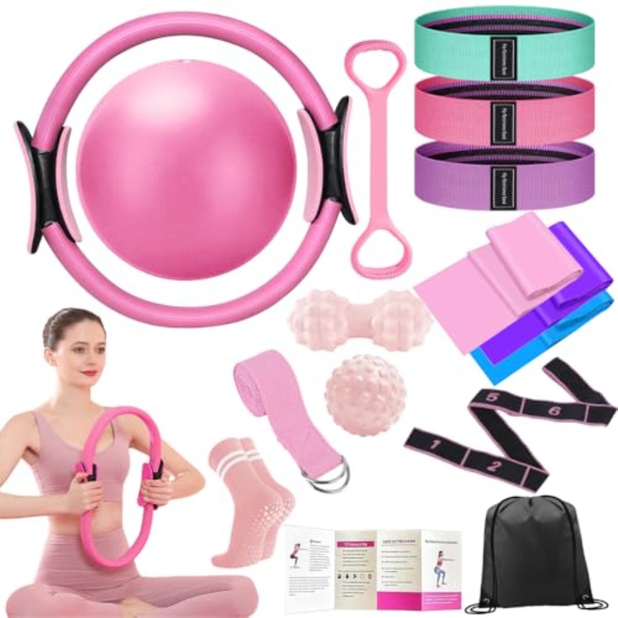 Pilates Ring Magic - Pilates Ring Set with 14-Inch Magic
