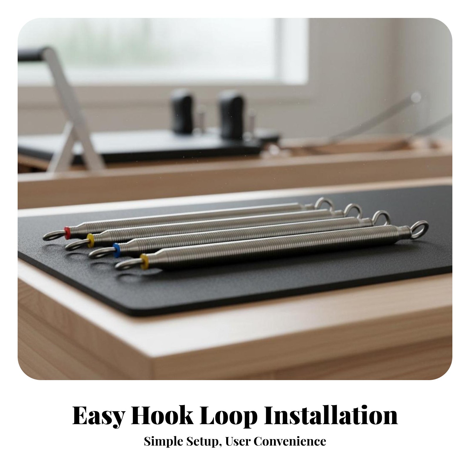 Pilates & Yoga Elastic Band - Pilates Reformer Coil Stainless Steel Gym