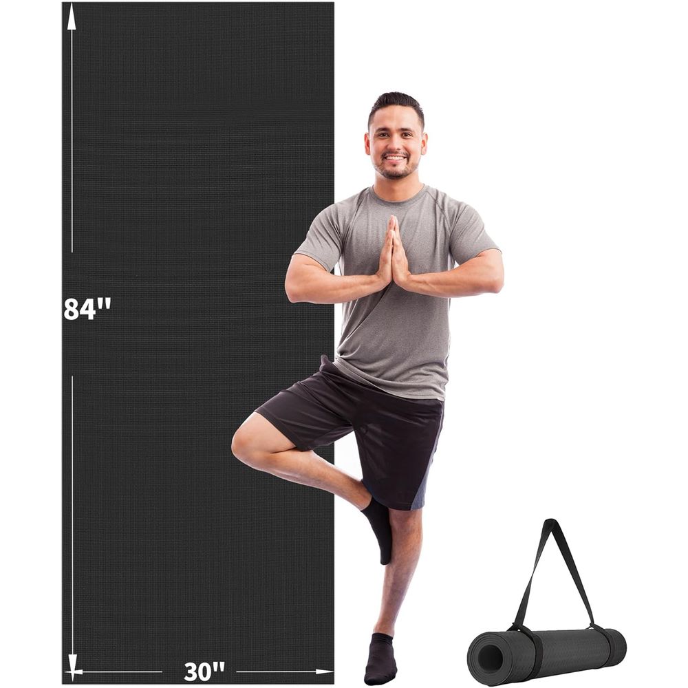 Pilates Yoga Or Gym - Extra Large Yoga Mat for Men