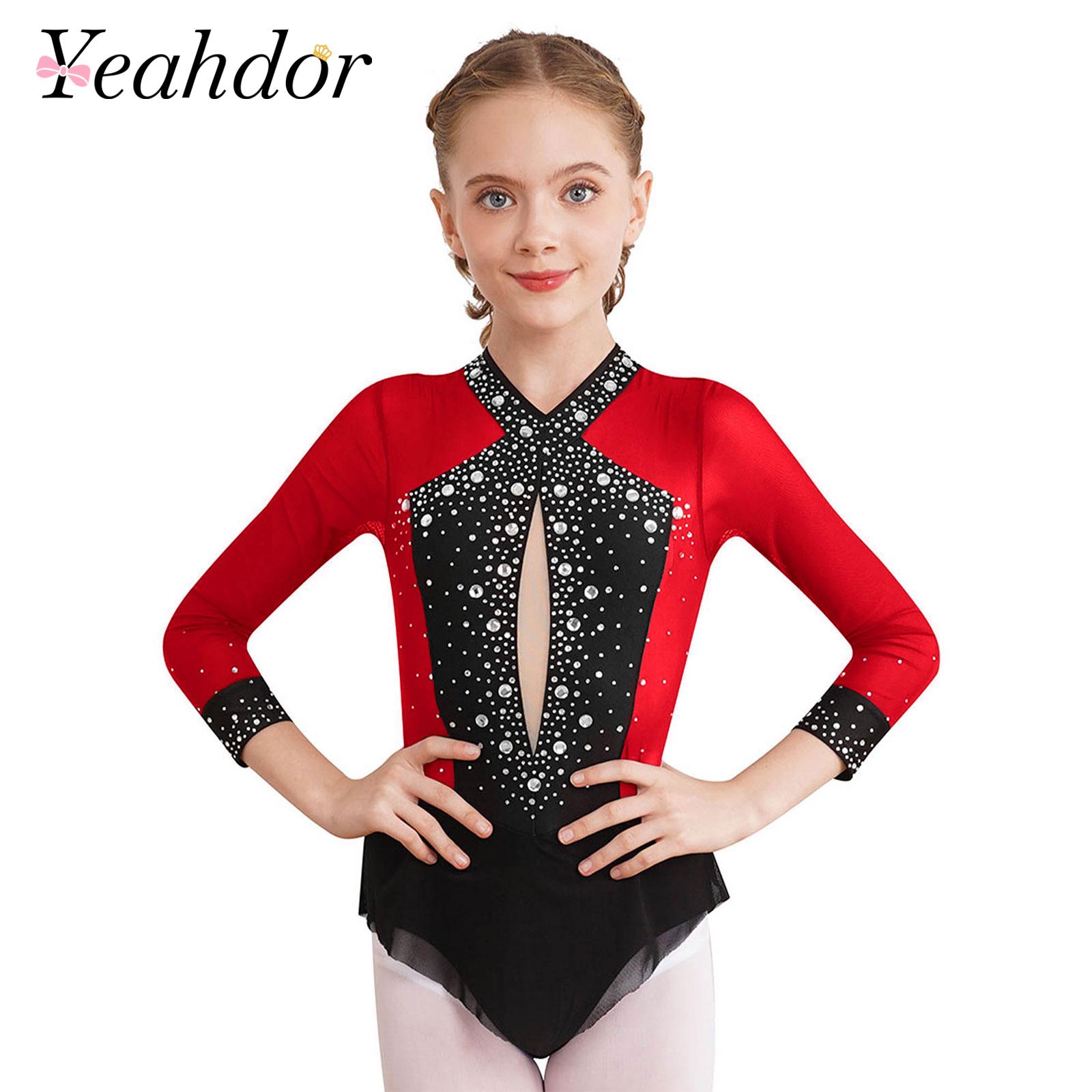 Pilates Yoga Ballet - Children's Ballet Gymnastic Leotards for Girls