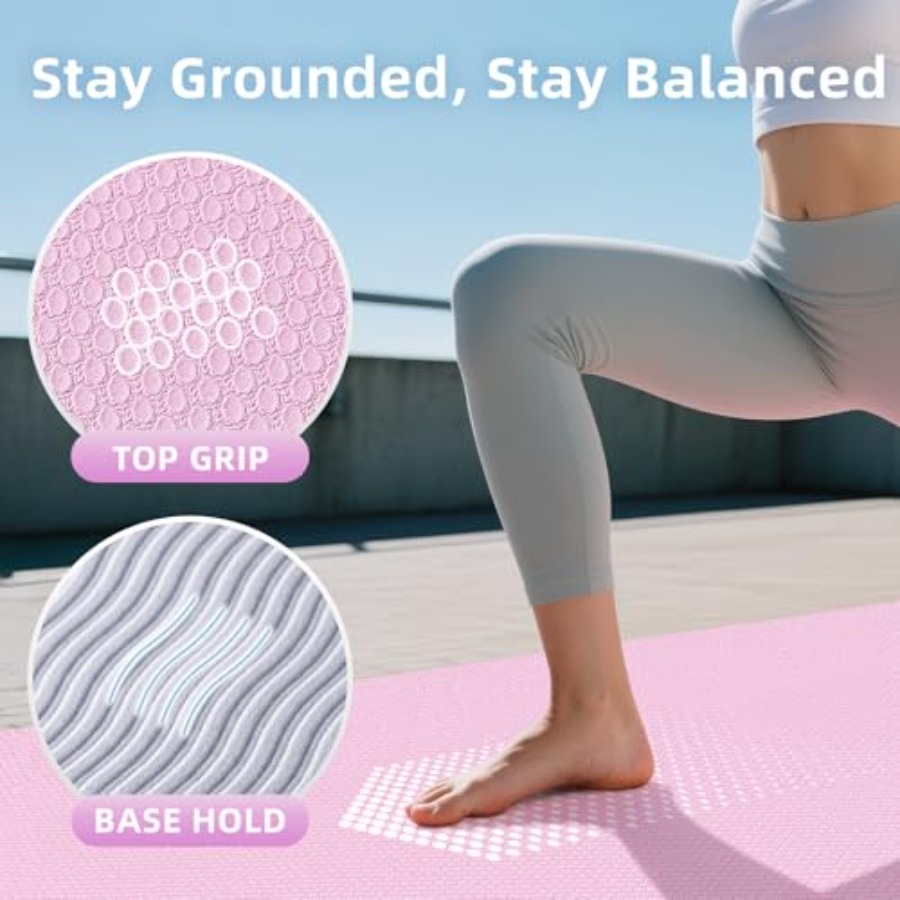 Extra Large Yoga Mat 72x48 or  - Pilates Yoga Or Gym reseña y precio