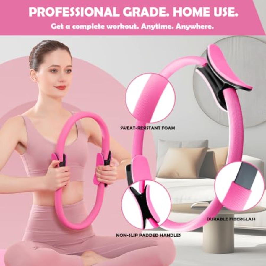 Pilates Ring Set with 14-Inch  - Pilates Ring Magic reseña y precio