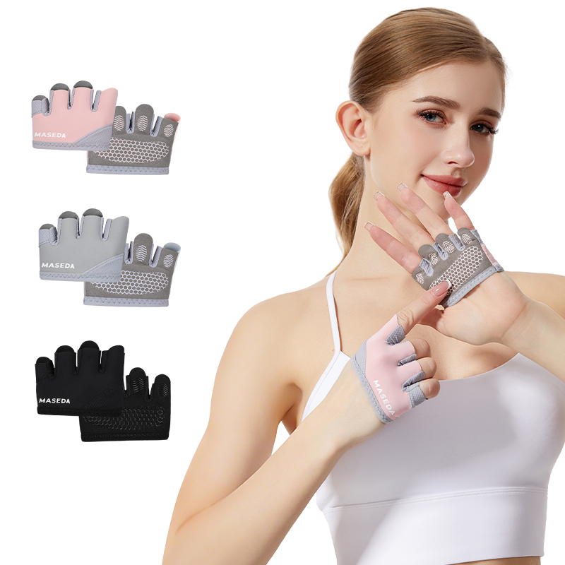 Pair of Fitness Fingerless Glo - Pilates & Yoga Elastic Band reseña y precio
