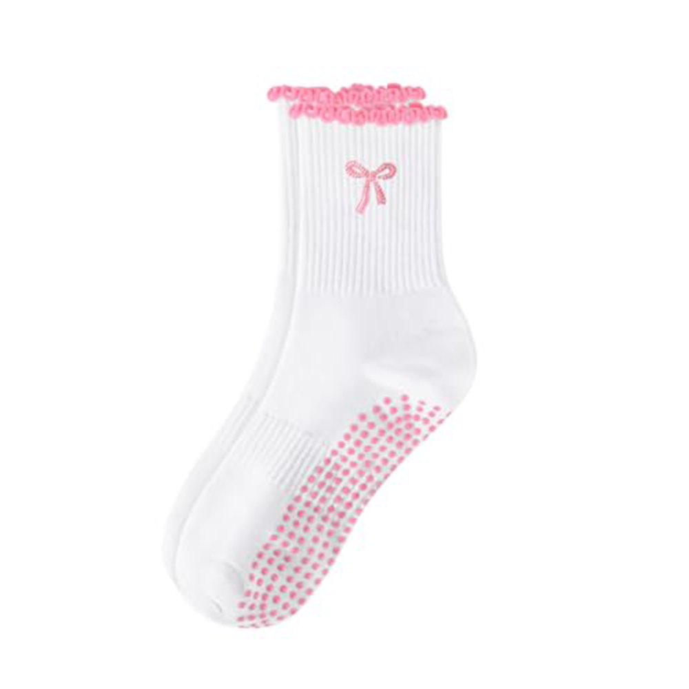 Non-Slip Grip Pilates Socks Co - Pilates Yoga Youtube reseña y precio