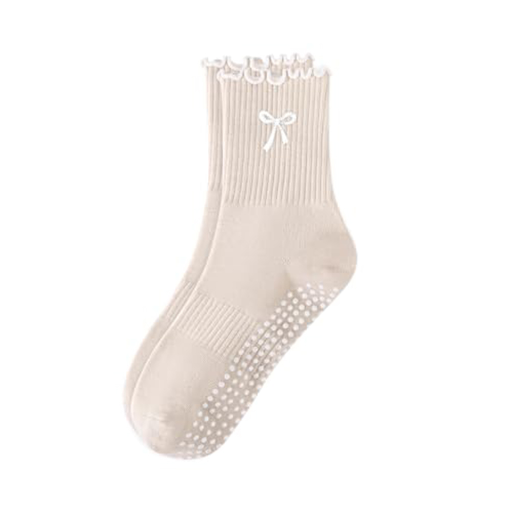 Non-Slip Grip Pilates Socks Co - Pilates Yoga Youtube reseña y precio