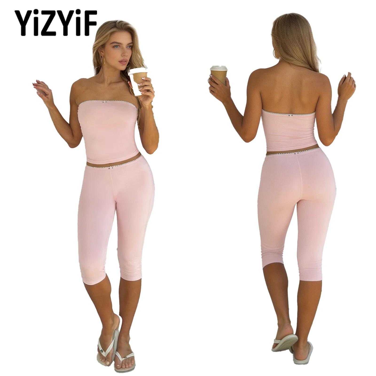 Women Yoga Outfit Strapless Tu - Pilates Yoga Youtube reseña y precio