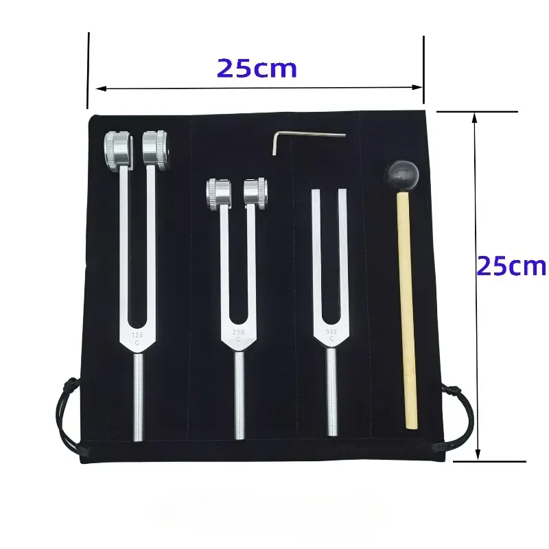 3PCS Tuning Fork Set 128 256 5 - Pilates Yoga Outfit reseña y precio