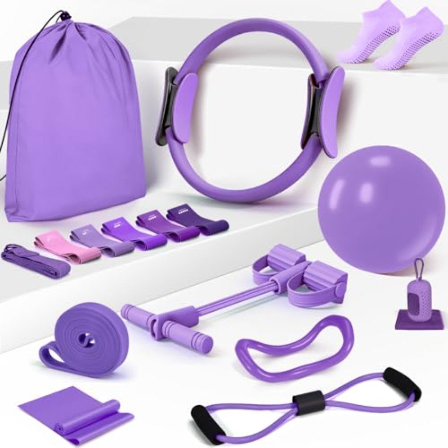 Pilates Essentials Kit for Wom - Pilates Yoga Resistance Ring reseña y precio