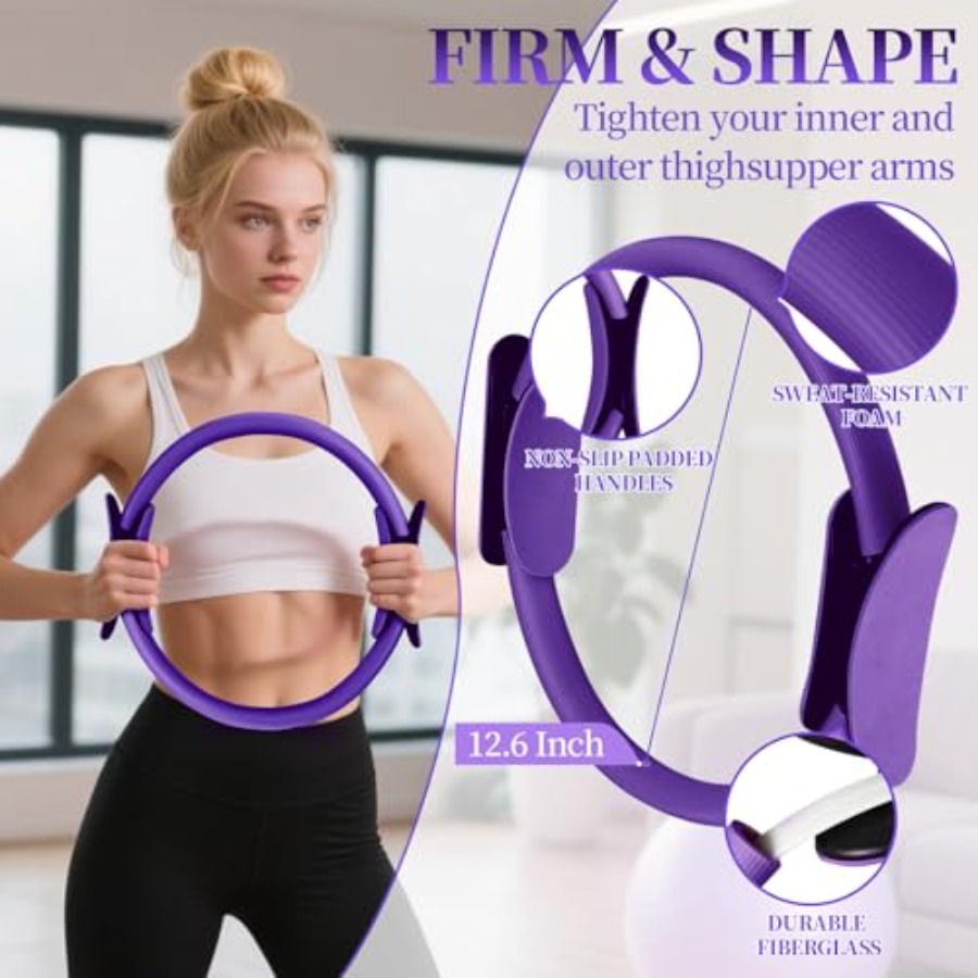 Pilates Essentials Kit for Wom - Pilates Yoga Resistance Ring reseña y precio