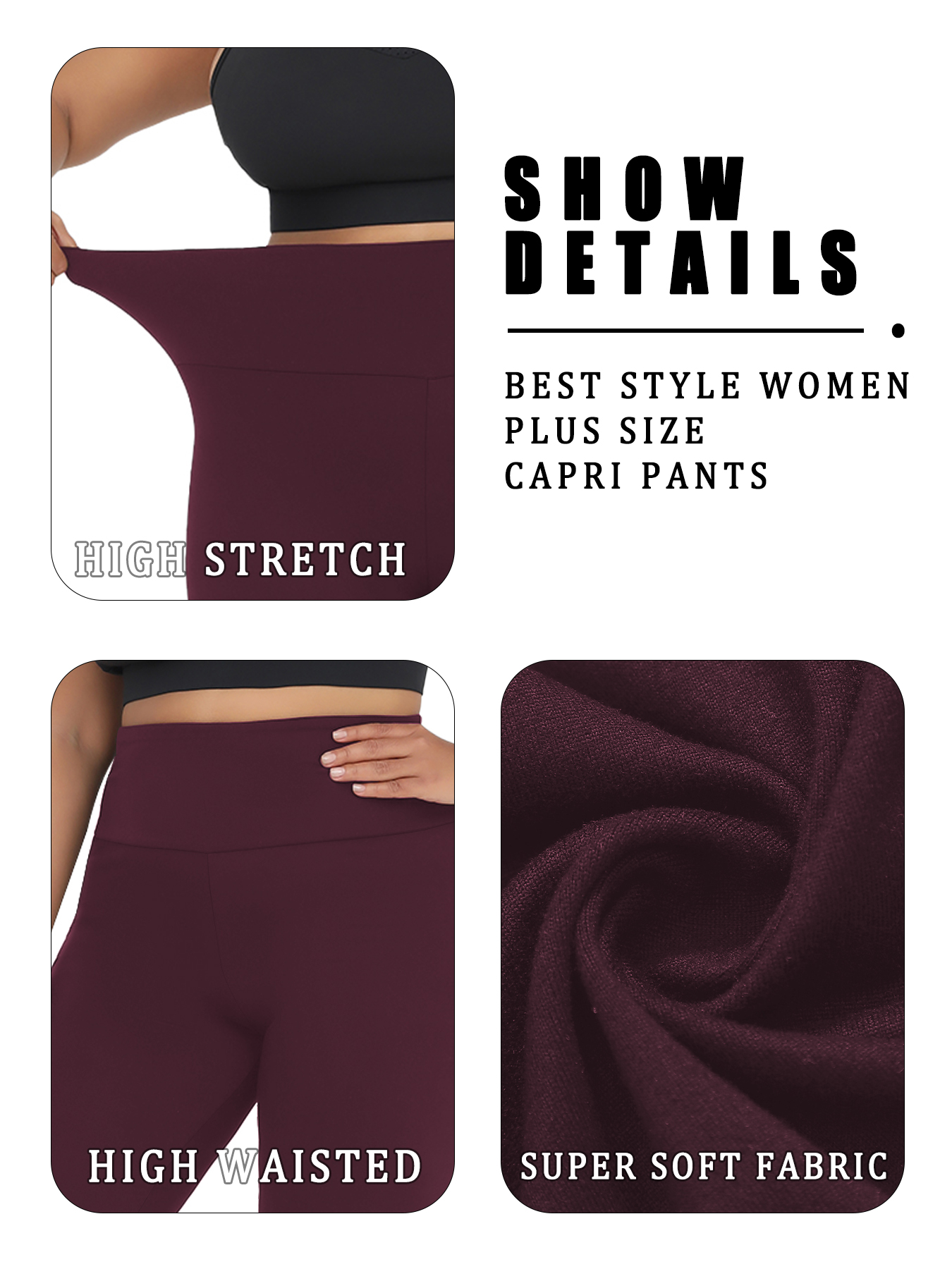 Plus Size Women's High Waisted - Pilates Yoga Outfit reseña y precio