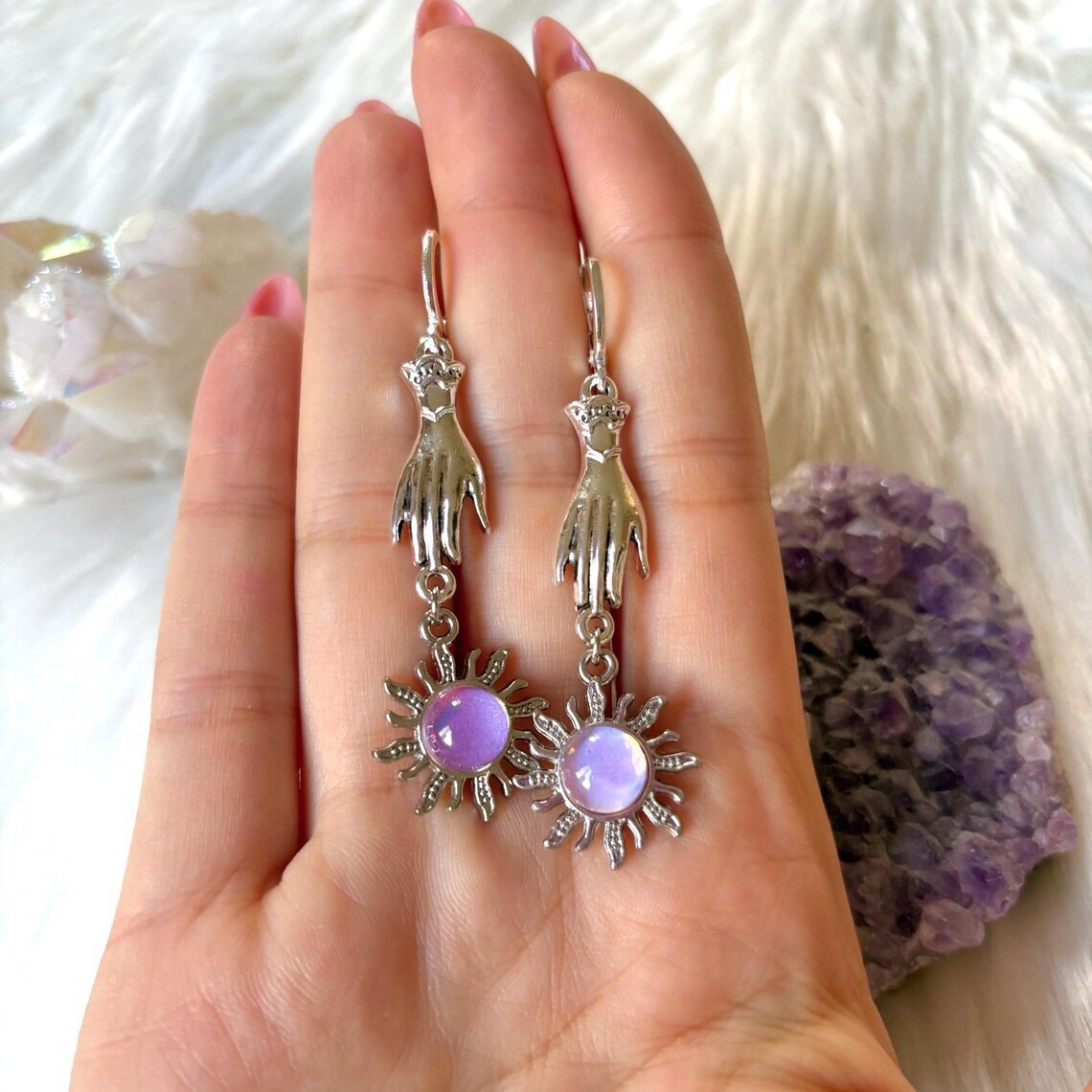 Holy Hand Sun Earring,Vintage  - Pilates Ring Magic reseña y precio