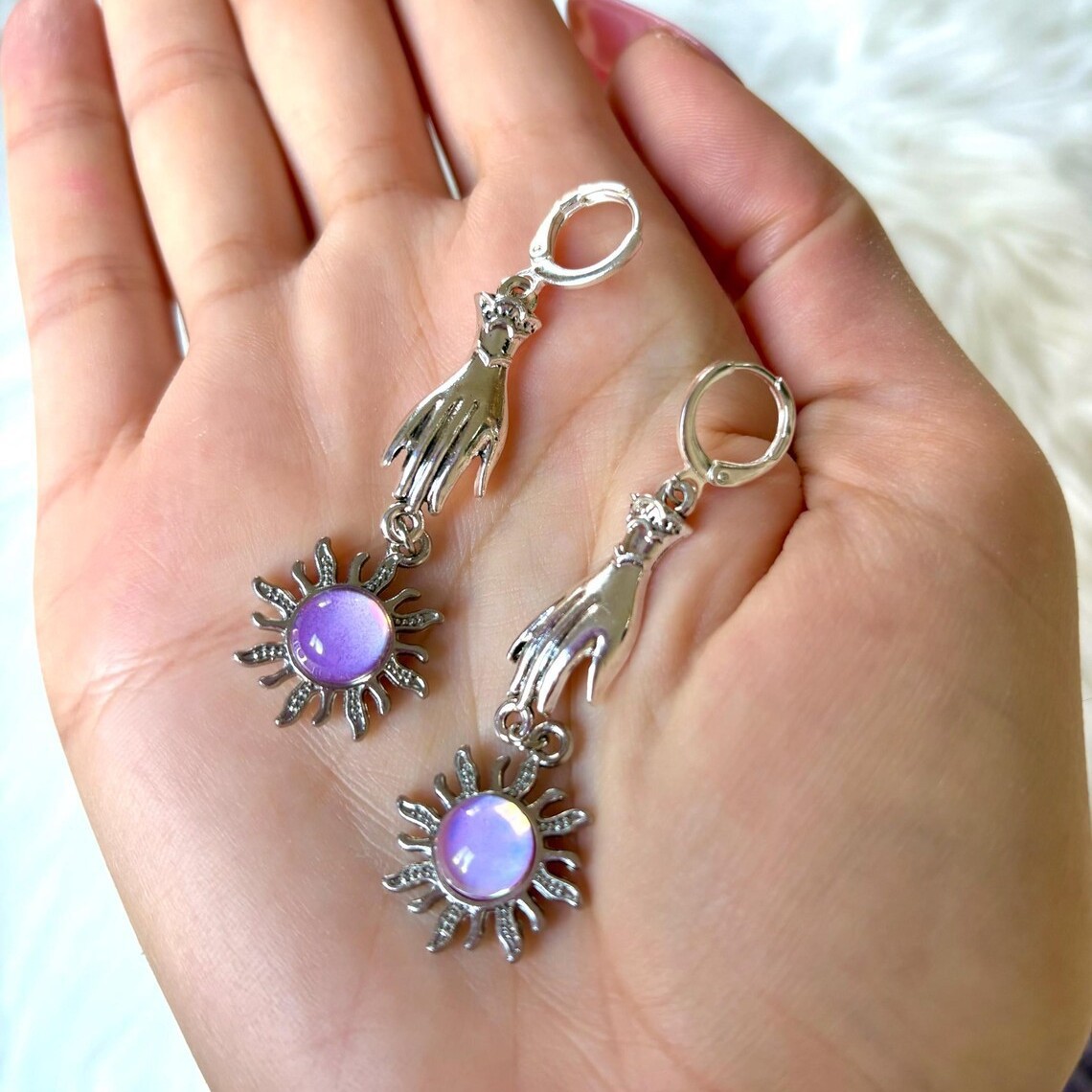 Holy Hand Sun Earring,Vintage  - Pilates Ring Magic reseña y precio