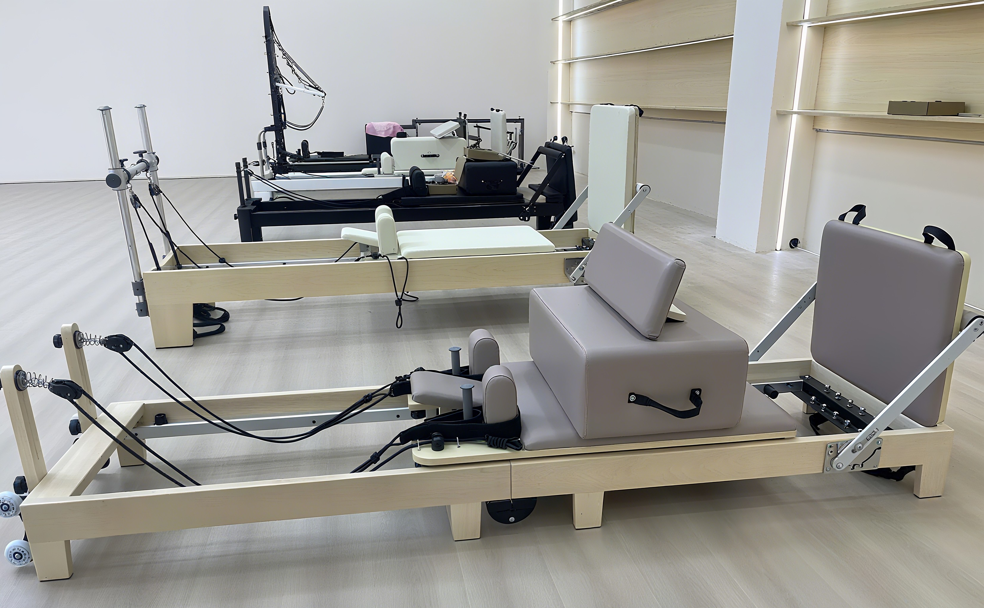 Foldable Oak Wood Pilates Refo - Pilates & Yoga Elastic Band reseña y precio