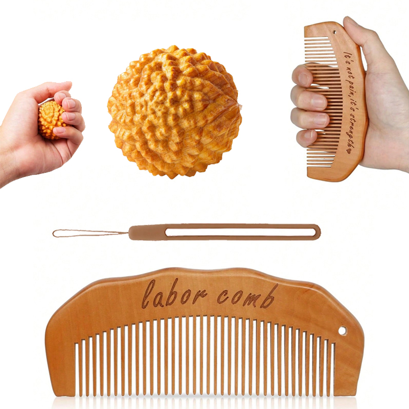 3pcs/Set Birth Comb Acupressur - Acupressure Ball Set reseña y precio