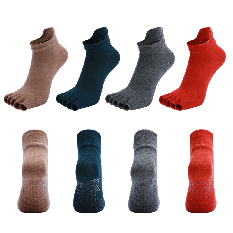 Yoga Socks Half Toe Anti-Slip  - Pilates Yoga Ballet reseña y precio