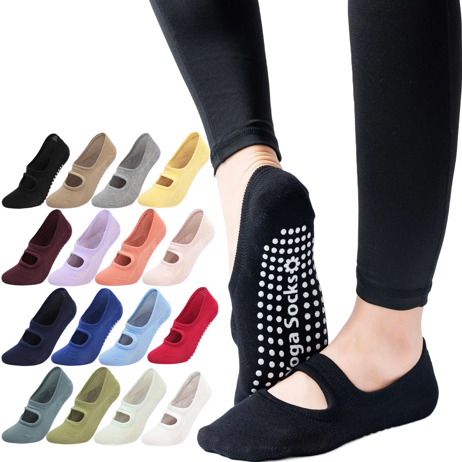High Quality Women Yoga Socks  - Pilates Yoga Ballet reseña y precio