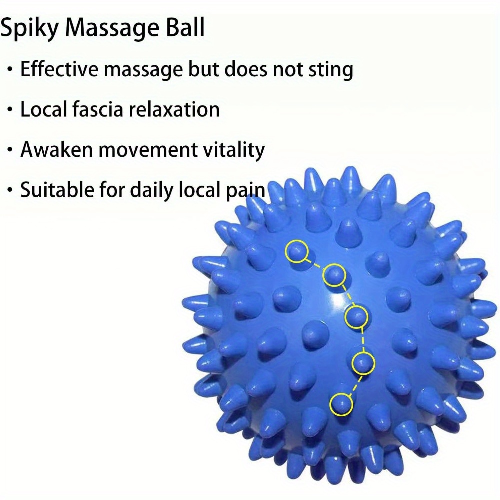 Spiky Massage Ball Set (3 Piec - Acupressure Ball Set reseña y precio