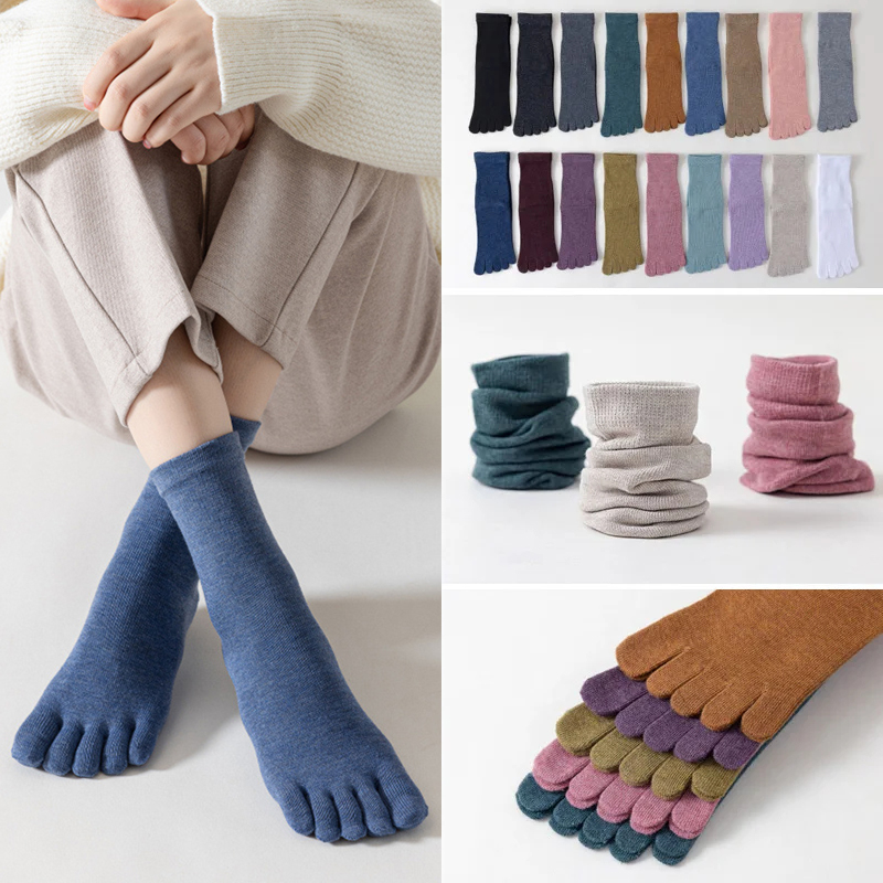 1Pair Yoga Five Finger Socks F - Pilates Yoga Youtube reseña y precio