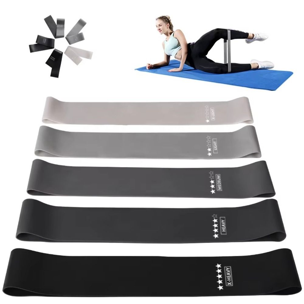 5Pcs TPE Fitness Resistance Ba - Pilates Yoga Sport reseña y precio