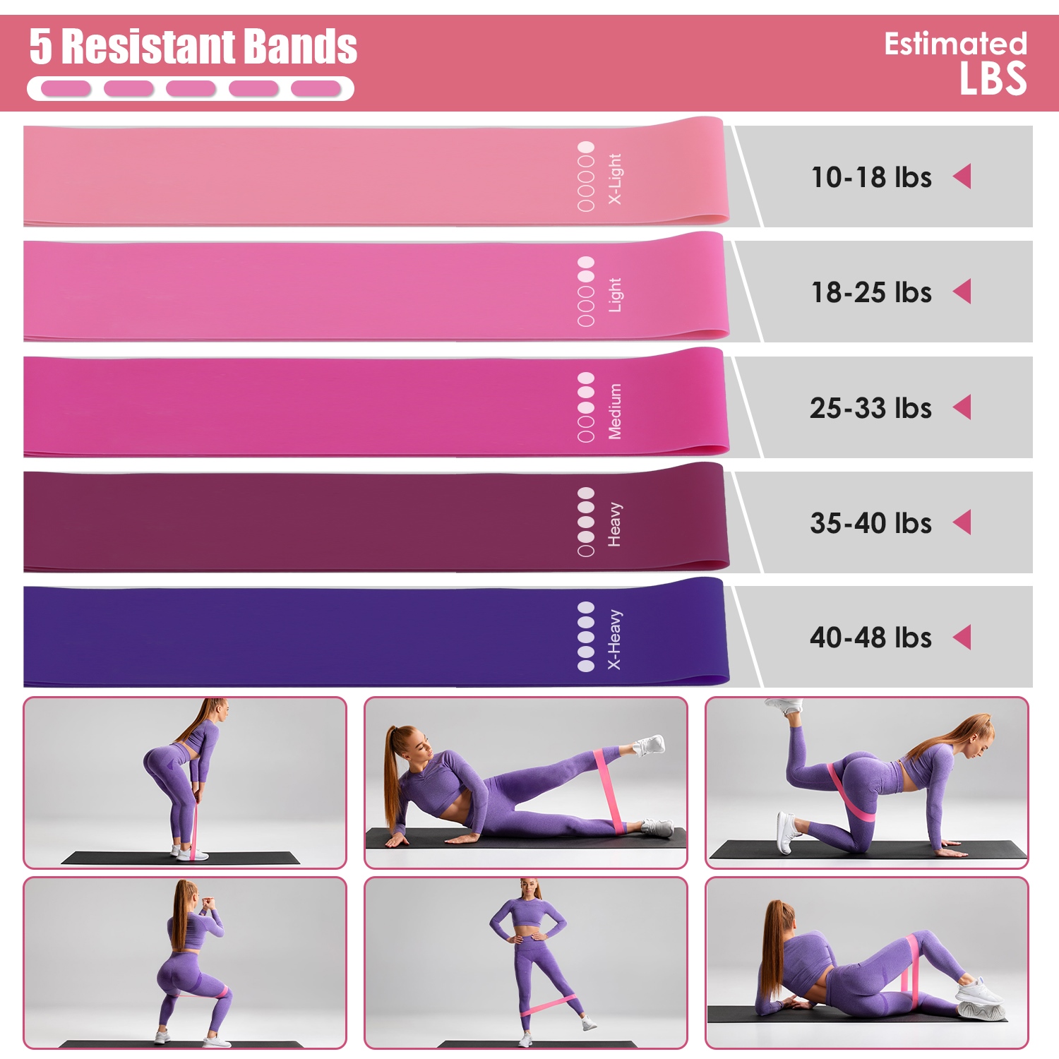 USA STOCK 14Pcs Pilates Ring E - Pilates Yoga Resistance Ring reseña y precio