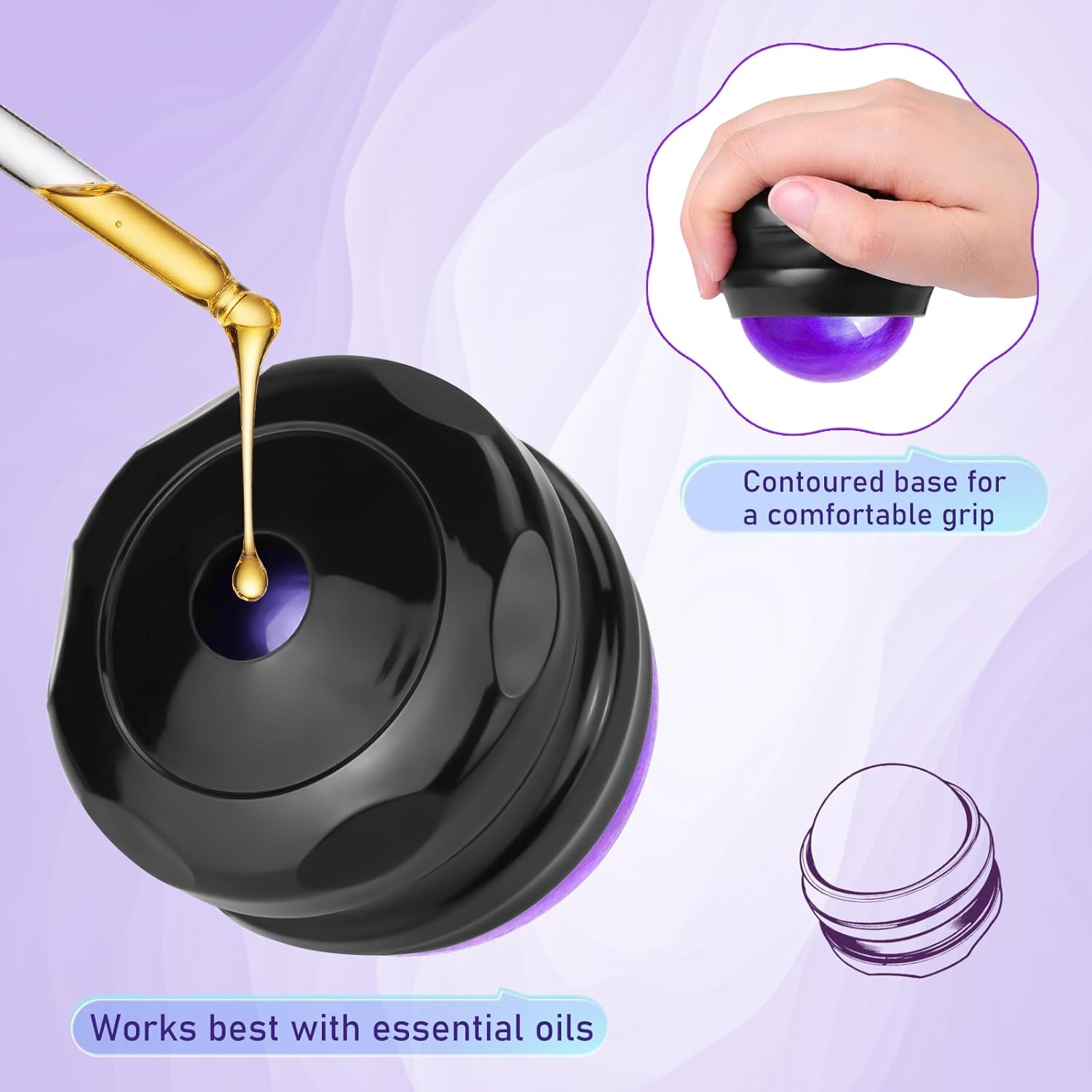 Wooden Labor Comb & Massage Ro - Acupressure Ball Set reseña y precio