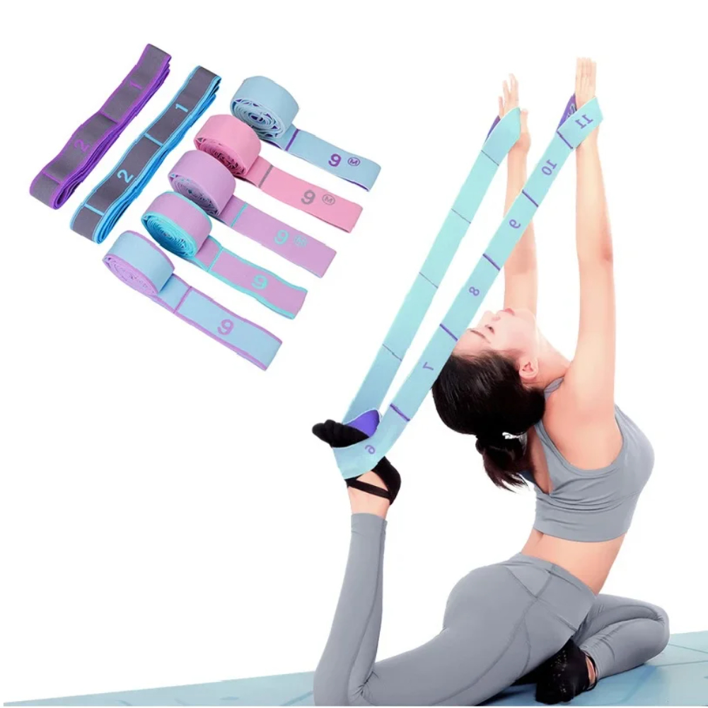 Multi-Section Elastic Yoga Res - Pilates Yoga Sport reseña y precio