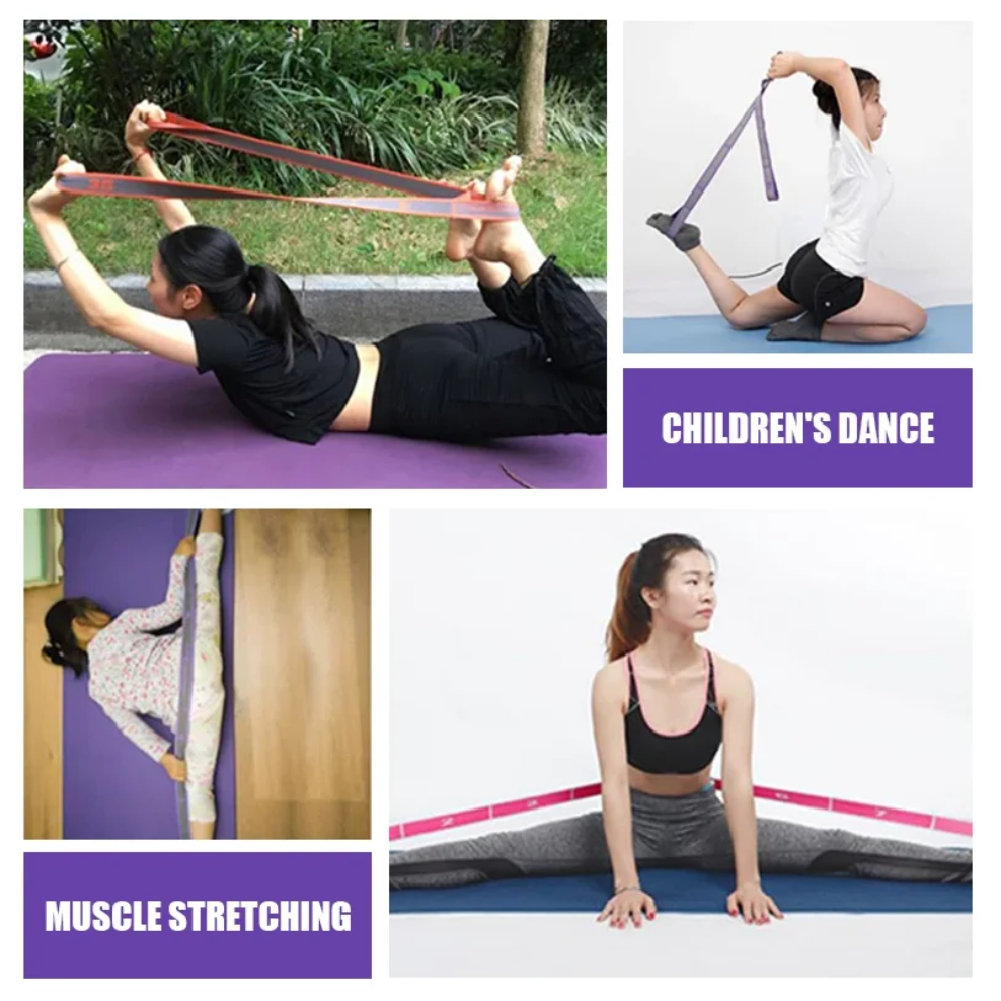 Multi-Section Elastic Yoga Res - Pilates Yoga Sport reseña y precio
