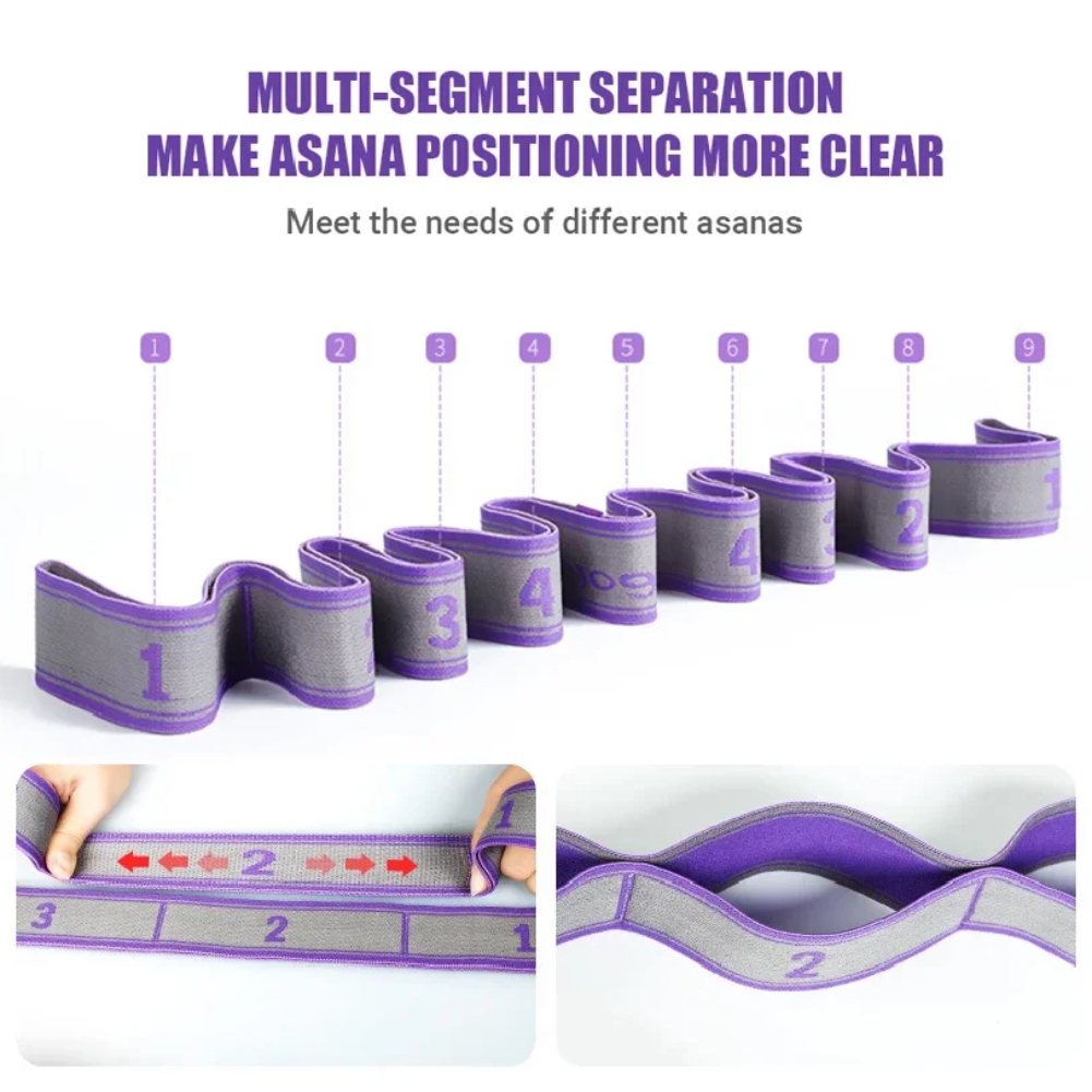 Multi-Section Elastic Yoga Res - Pilates Yoga Sport reseña y precio