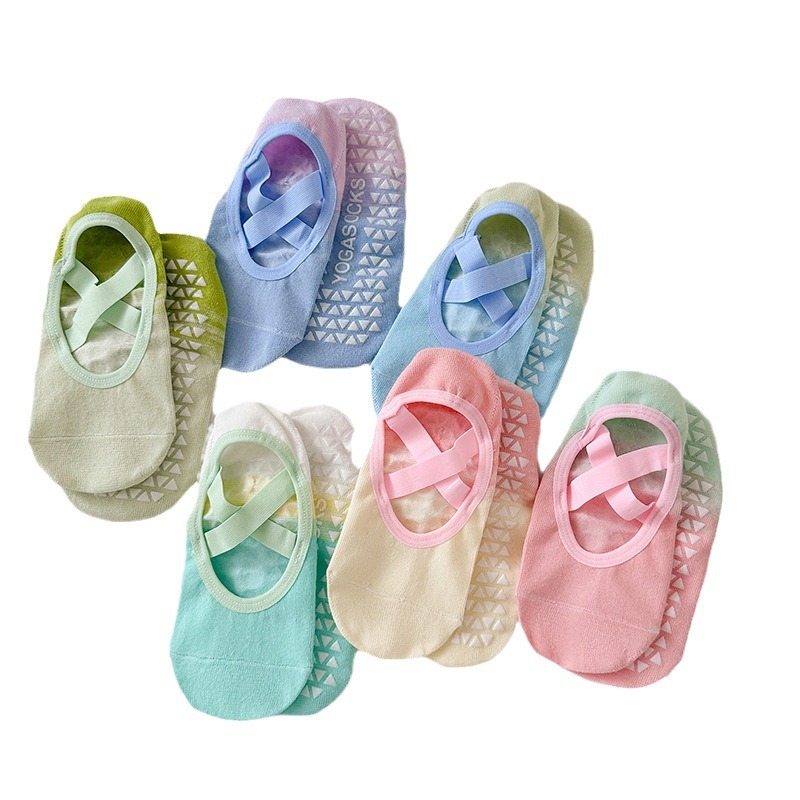Gradient Non-slip Yoga Socks f - Pilates Yoga Youtube reseña y precio