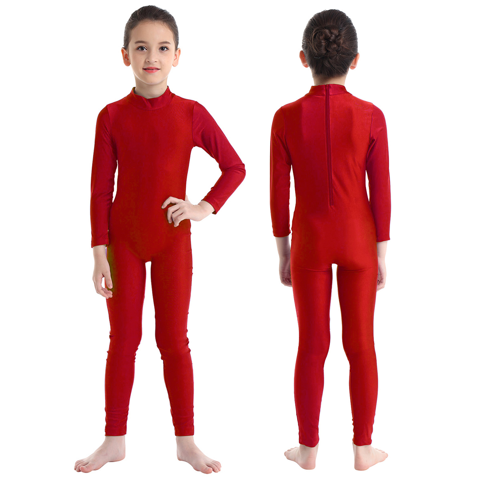 Kids Girl Long Sleeve Zipper B - Pilates Yoga Ballet reseña y precio