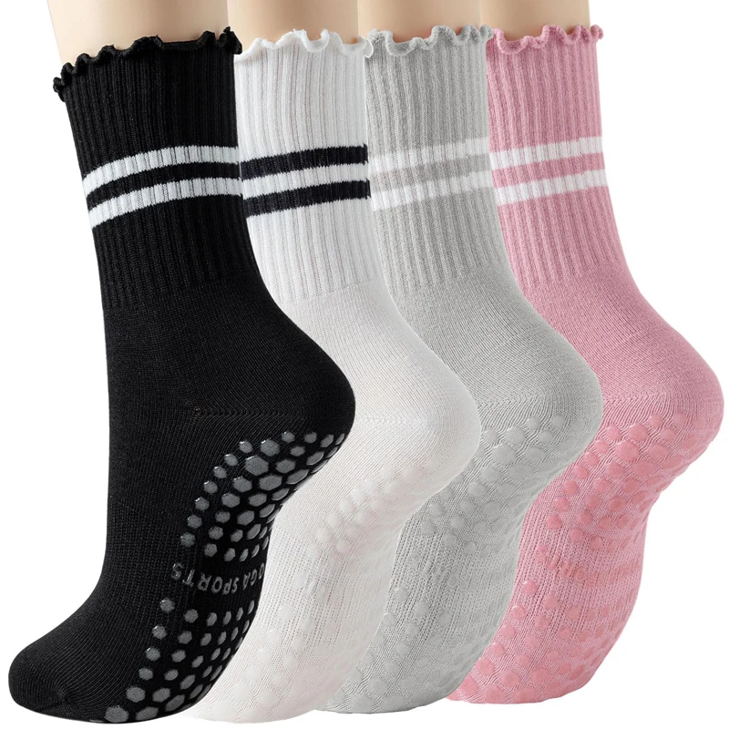 Winter Socks Women Floor Socks - Pilates Yoga Youtube reseña y precio