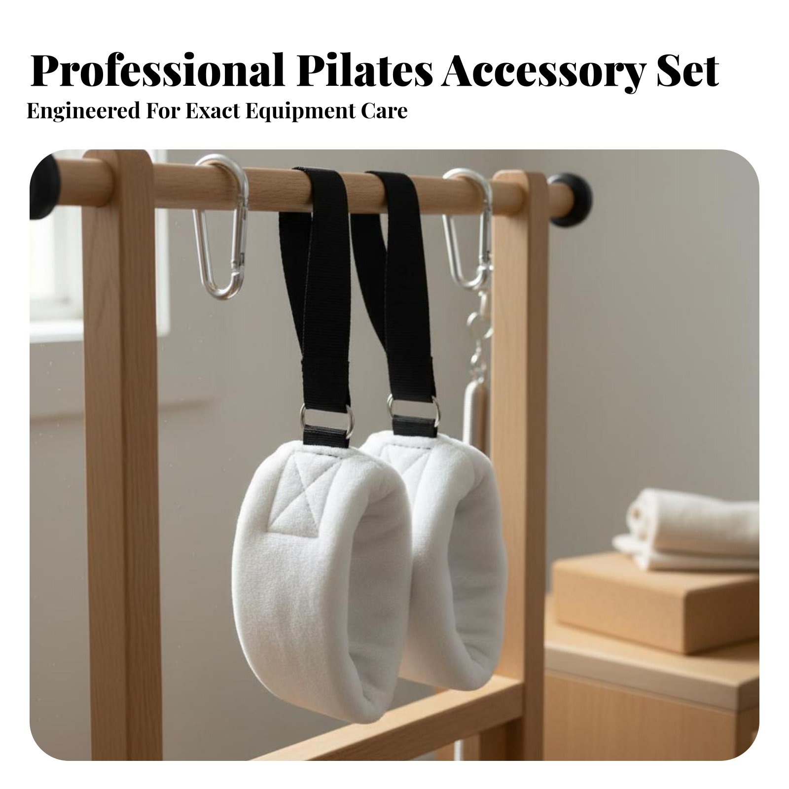 Pilates Reformer Ropes and Pul - Pilates & Yoga Elastic Band reseña y precio