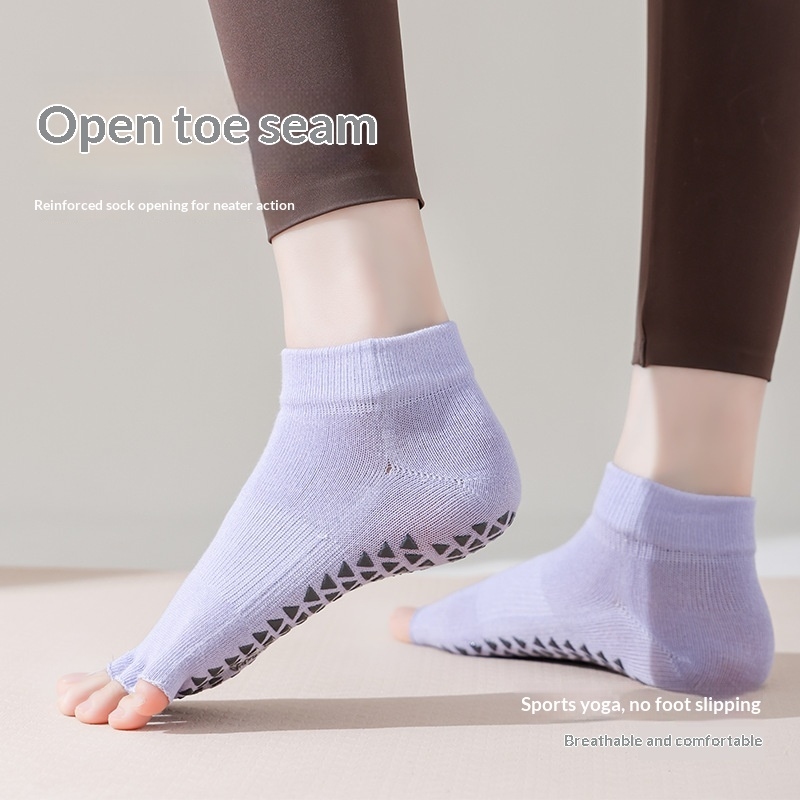 Non-Slip Yoga Pilates Socks fo - Pilates Yoga Youtube reseña y precio