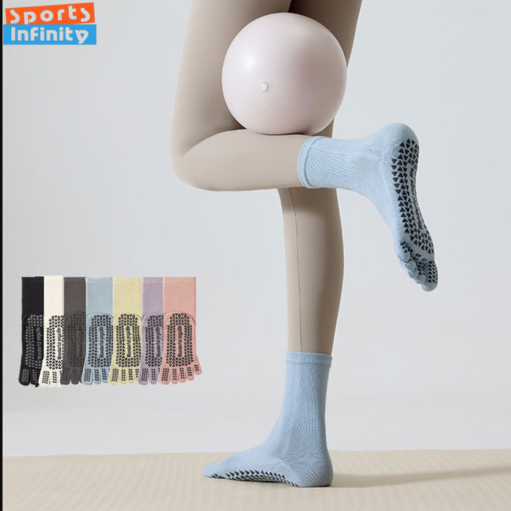 Fashion Five Finger Split Toe  - Pilates Yoga Youtube reseña y precio
