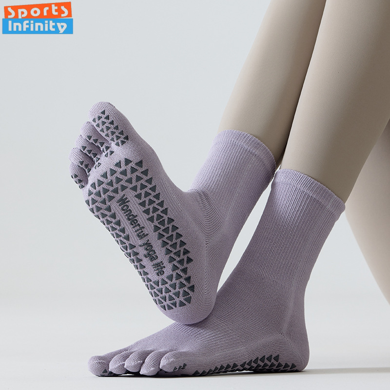 Fashion Five Finger Split Toe  - Pilates Yoga Youtube reseña y precio