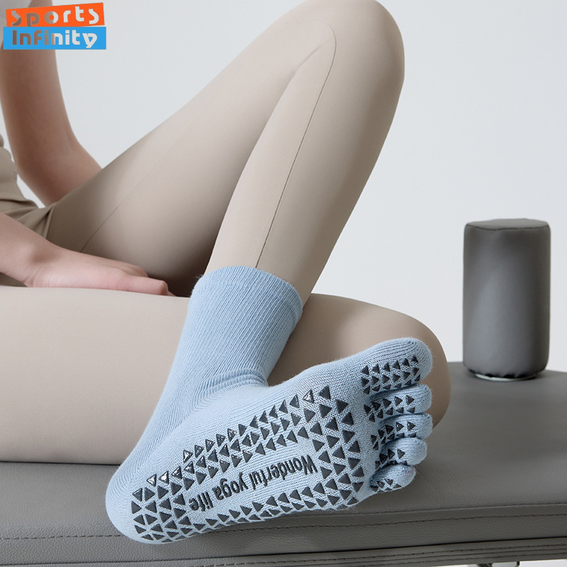 Fashion Five Finger Split Toe  - Pilates Yoga Youtube reseña y precio