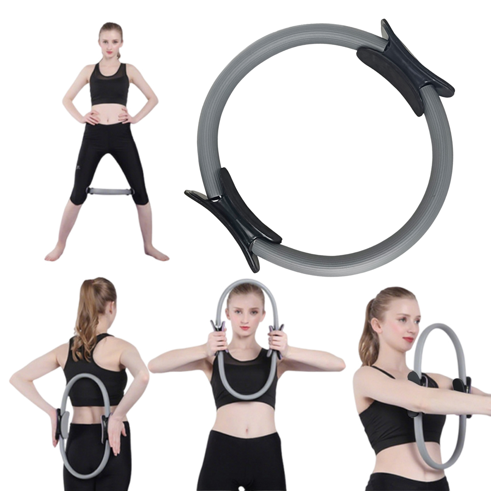 Pilates Ring Fitness Ring with - Pilates Yoga Resistance Ring reseña y precio