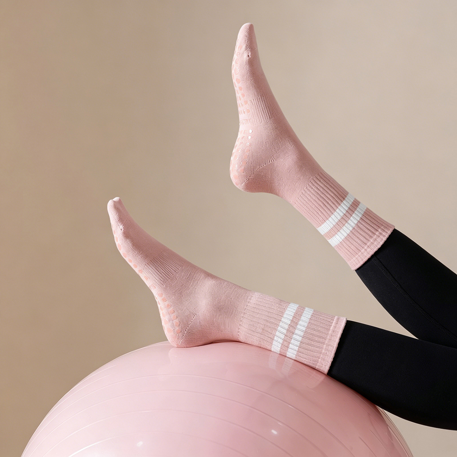 1 Pair Women Socks Yoga Socks  - Pilates Yoga Youtube reseña y precio