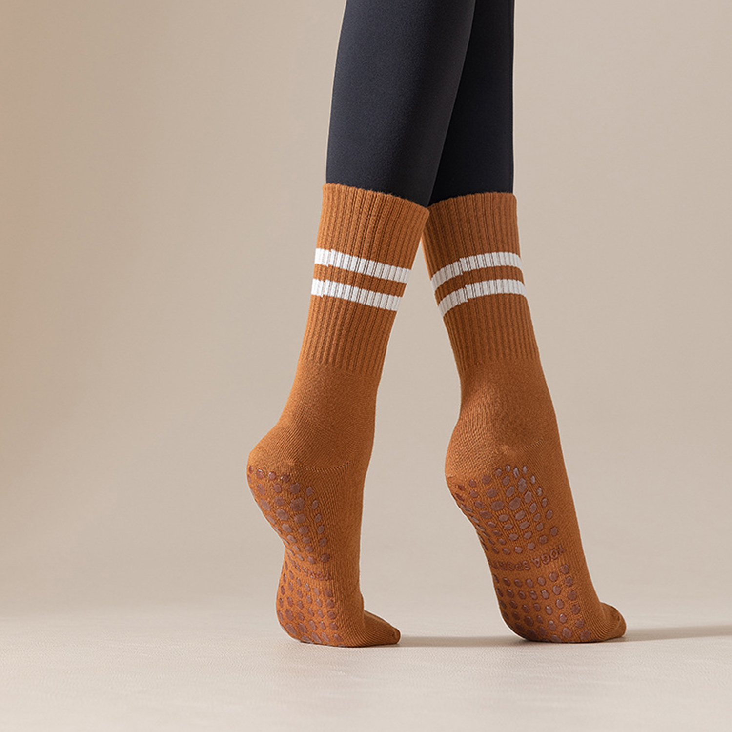 1 Pair Women Socks Yoga Socks  - Pilates Yoga Youtube reseña y precio