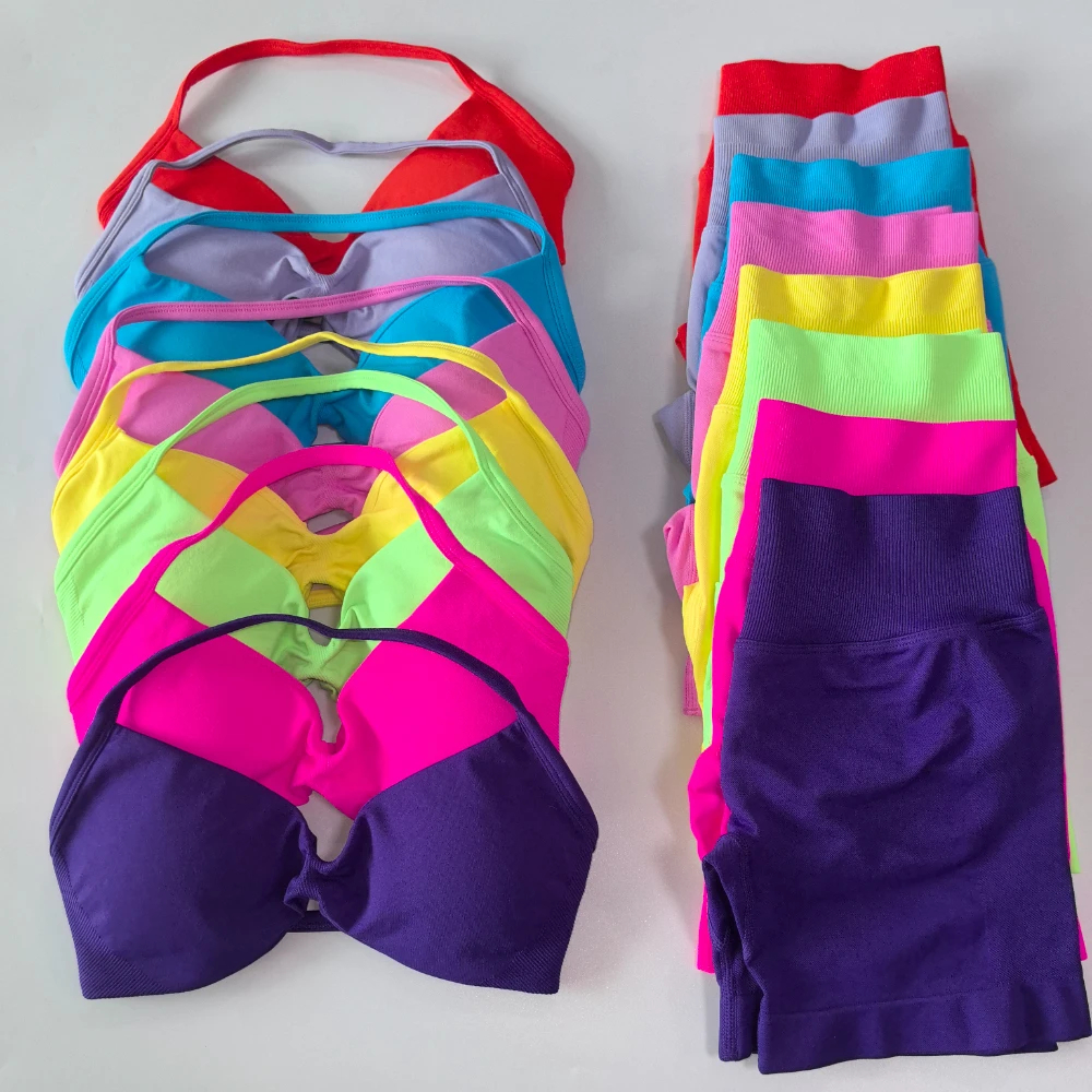 Ruched Seamless Yoga Set for W - Pilates Yoga Outfit reseña y precio