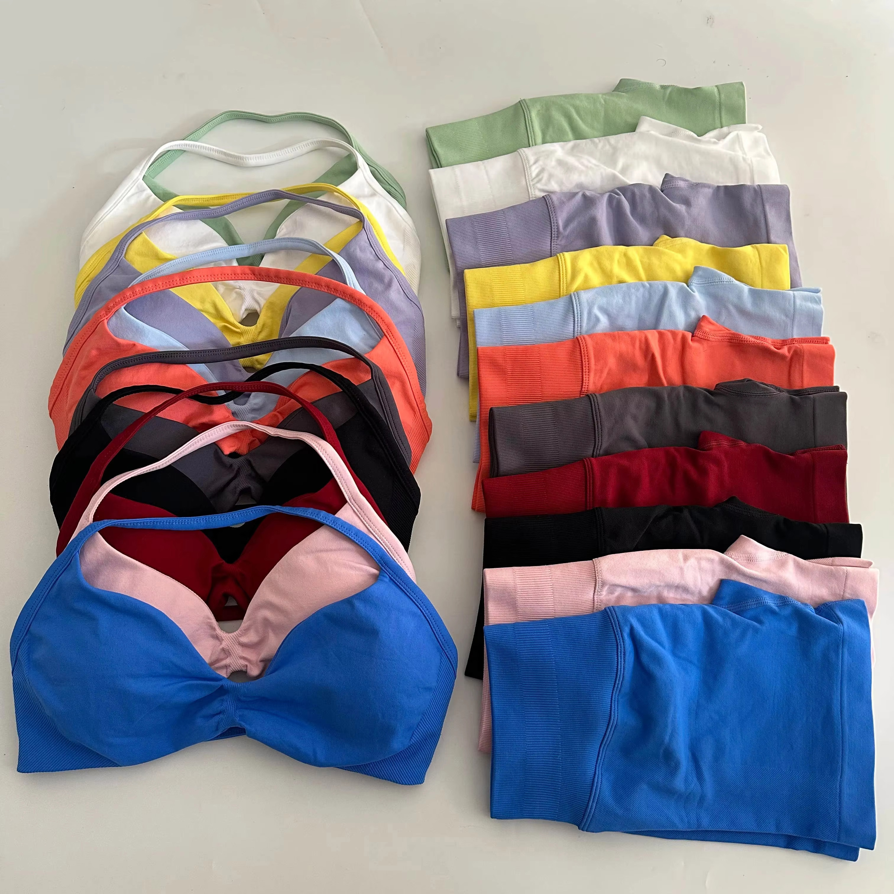 Ruched Seamless Yoga Set for W - Pilates Yoga Outfit reseña y precio