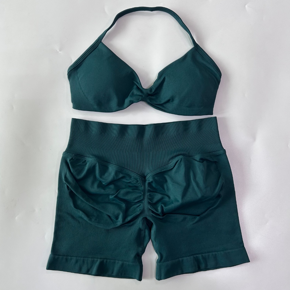 Ruched Seamless Yoga Set for W - Pilates Yoga Outfit reseña y precio