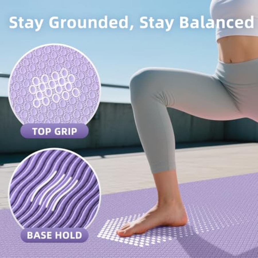 Extra Large Yoga Mat 72x48 or  - Pilates Yoga Or Gym reseña y precio