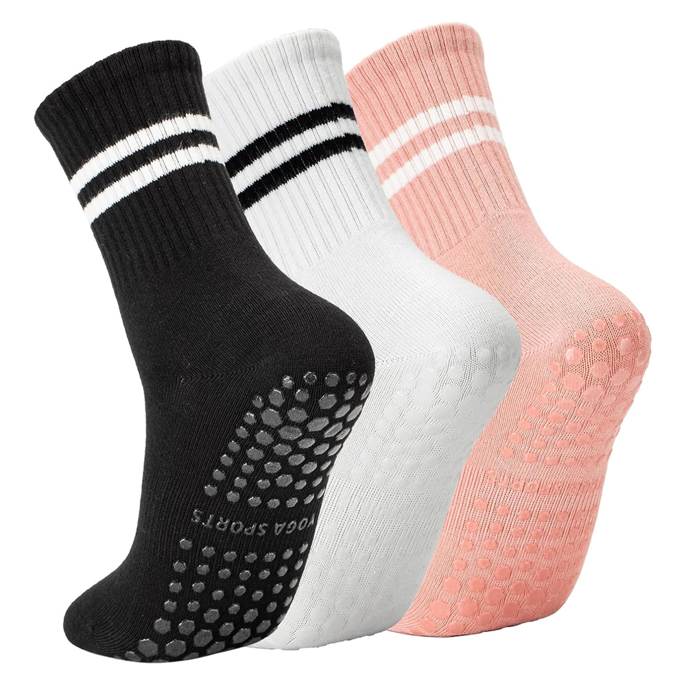 Yoga Pilates Socks with Grips  - Pilates Yoga Ballet reseña y precio