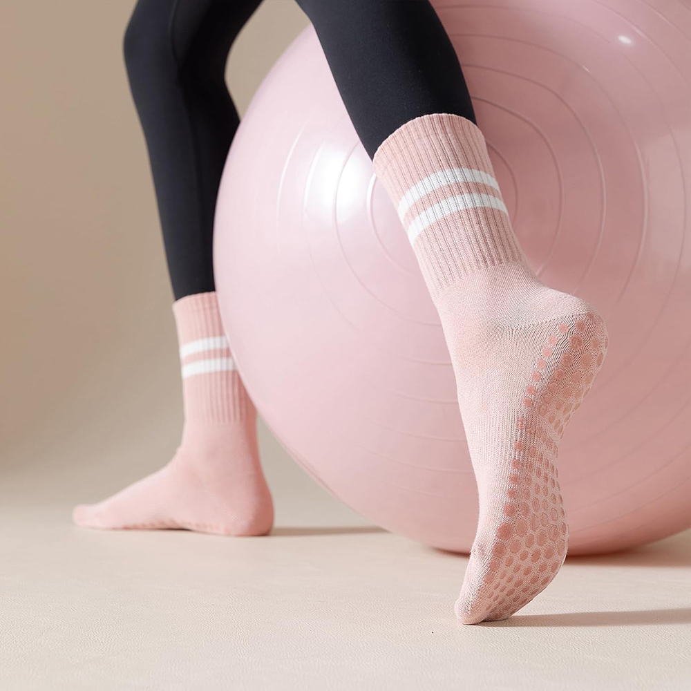 Yoga Pilates Socks with Grips  - Pilates Yoga Ballet reseña y precio