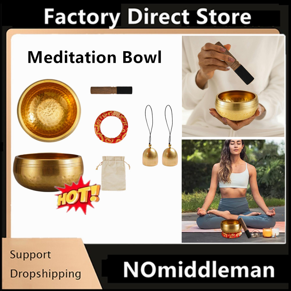 1Set Singing Bowl Set Meditati - Pilates Yoga Outfit reseña y precio