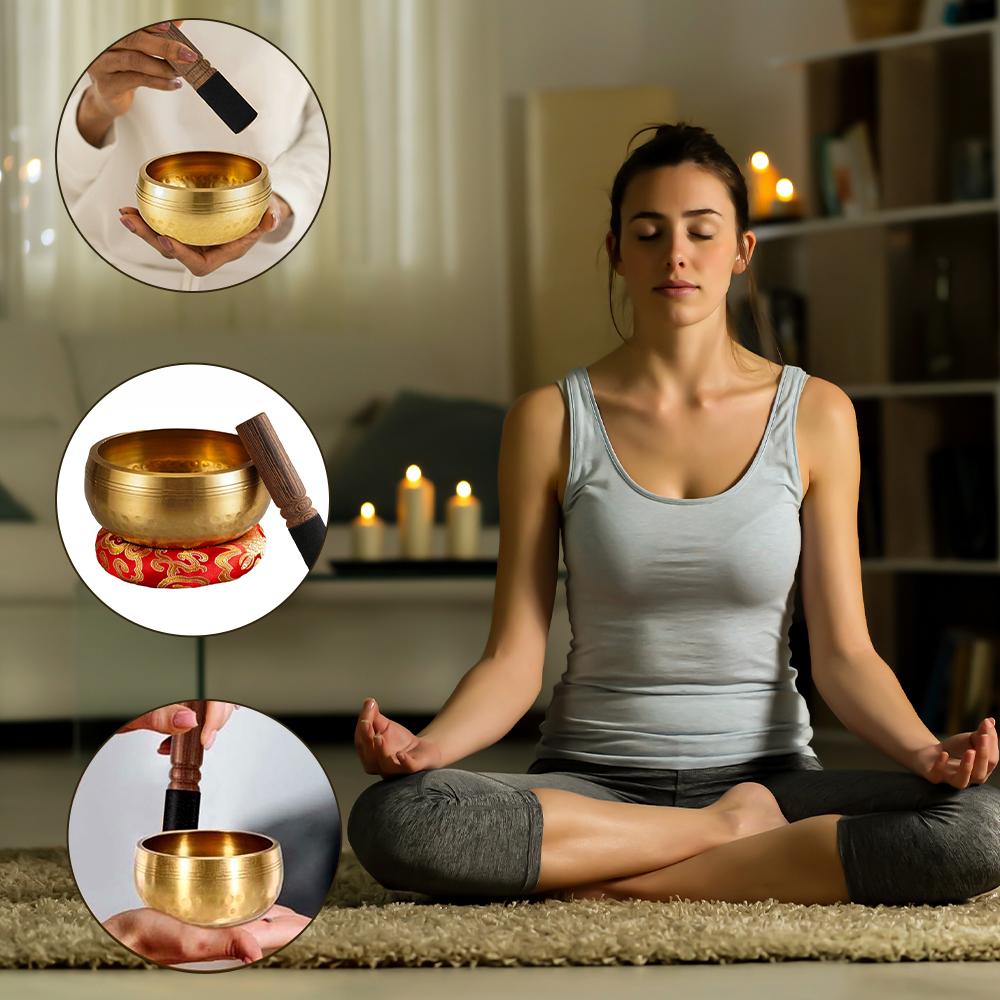 1Set Singing Bowl Set Meditati - Pilates Yoga Outfit reseña y precio