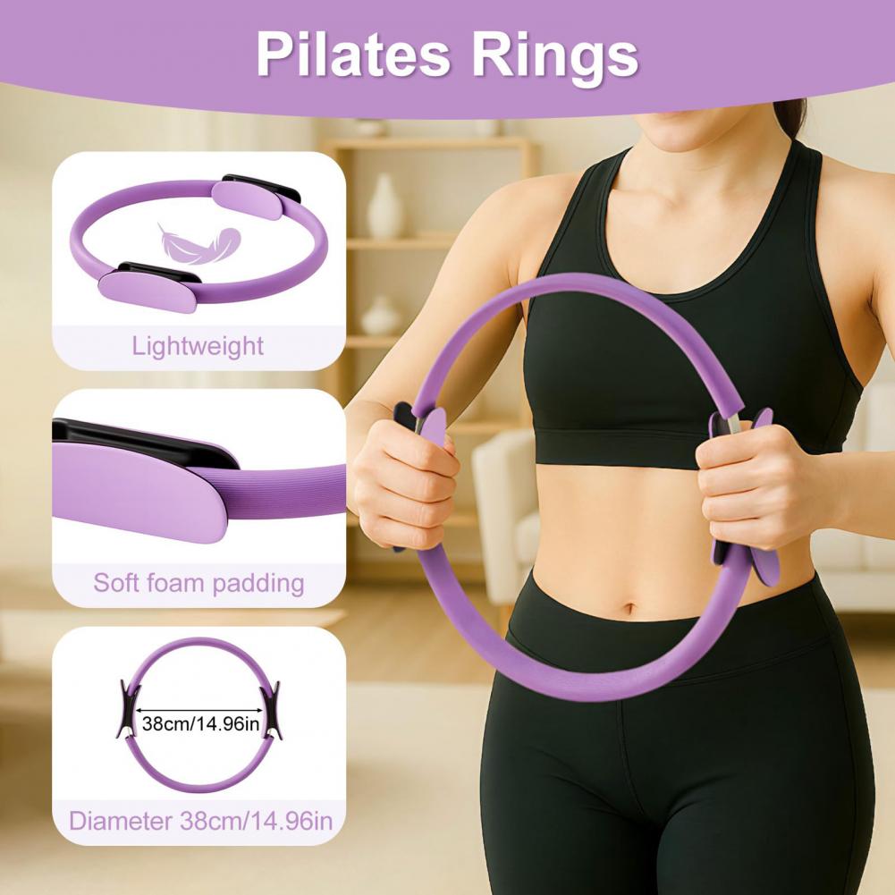 Women Yoga Fitness Ring Circle - Pilates Yoga Resistance Ring reseña y precio