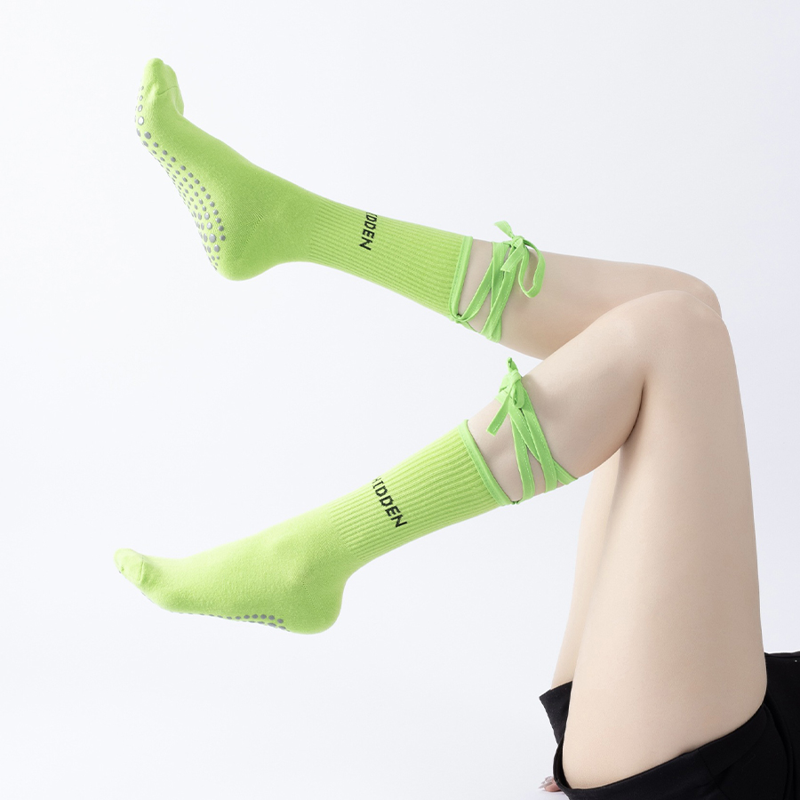 Women Bandage Yoga Socks Cotto - Pilates Yoga Ballet reseña y precio