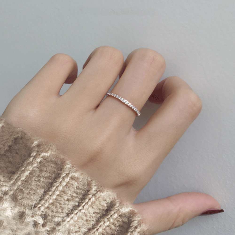 2mm Iced Out Cubic Zirconia Ri - Pilates Ring Magic reseña y precio